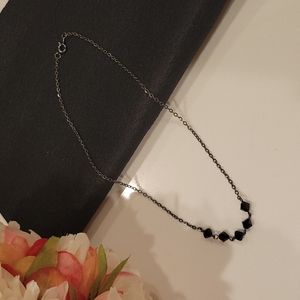 NORDSTROM Onyx Chain Necklace
